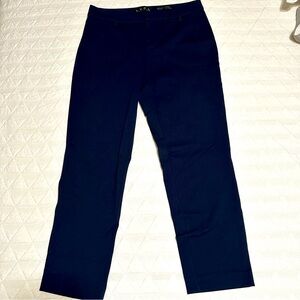 LVPL Ladies' Mid-Rise Pants, Navy, Size 10